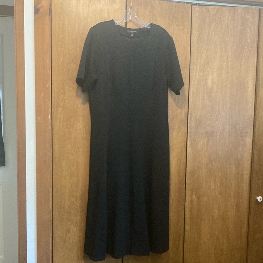 Long Black Banana Republic Dress